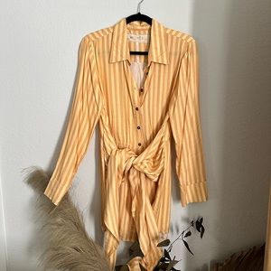 Jen’s Pirate Booty button up wrap top/tunic